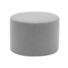 Softline - Drum Stool / Side Table S - light grey/Felt fabric 620/H 30cm / Ø 45cm