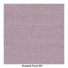 Muuto - Oslo Pouf/Hocker - rosa/Stoff kvadrat fiord 551/BxHxT 100x45x73cm/Füße in hellgrau