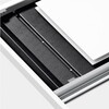 Kristalia - Thin-K Aluminium - Tafel uittrekbaar