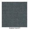 &tradition - Cloud High Back LN6- Canapé avec dossier haut - vert/étoffe kvadrat fiord 971/PxHxP 180x115x90cm/pieds noir