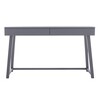 Gervasoni - Gray 50 - Bureau 130x75x45cm - notenhout grijs/gelakt