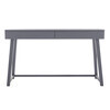 Gervasoni - Gray 50 Schreibtisch 130x75x45cm - nussbaum grau/lackiert