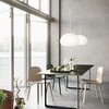 Muuto - Visu - Chaise piètement quadripope en bois 