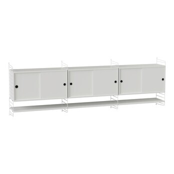 String - Wandschrank mit Regal 240x75x30cm