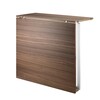 String - String System Klapptisch - walnuss/weiß/BxHxT 78x66x30cm