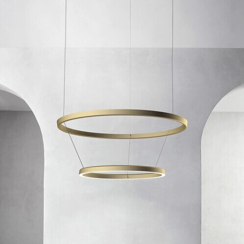 Luceplan - Compendium Circle LED - Suspension Ø110cm