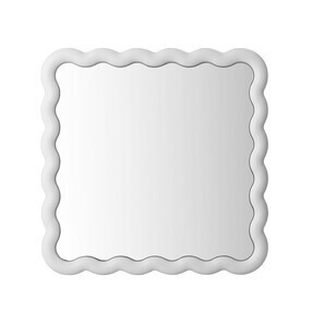 Normann Copenhagen - Illu Wall Mirror with LED Lighting 80x80cm
