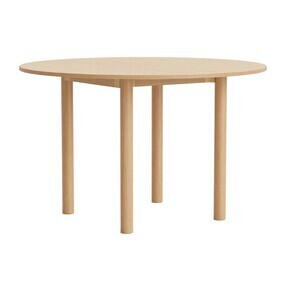 HAY - Annex eettafel Ø 120cm eiken onderstel