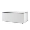 Conmoto - El Pecho - Coffre de rangement p'coussins L  - blanc/180x90x75cm