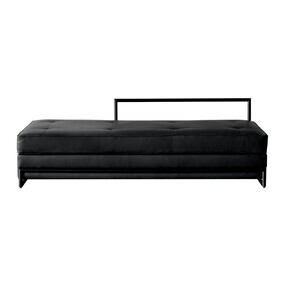 ClassiCon - Canapé Day Bed Black Version cuir