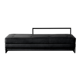 ClassiCon - Canapé Day Bed Black Version cuir