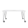 Kartell - Max Table With Wheels 160x80cm