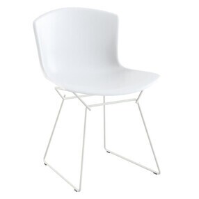 Knoll International - Bertoia Plastic stoel onderstel wit
