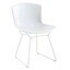 Knoll International - Bertoia Plastic Side Chair Stuhl Gestell weiß