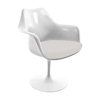 Knoll International - Saarinen Tulip Armlehnstuhl drehbar