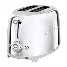 Smeg - Grille-Pain 2 tranches TSF01 métallique