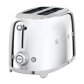Smeg - Grille-Pain 2 tranches TSF01 métallique