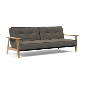 Innovation Living - Splitback Frej Schlafsofa Eiche 232x99cm