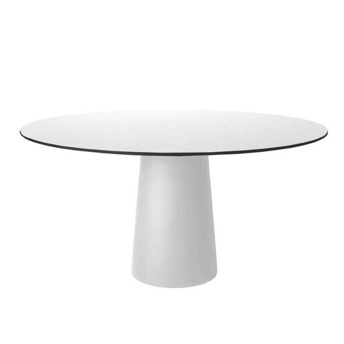 Moooi - Container Tisch rund - weiß/HPL Laminat/Ø120cm