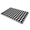 Radius - Feet Back Door Mat - black/LxWxH 58.5x39x1.9cm