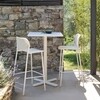 emu - Darwin - Table haute 70x70x105cm