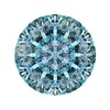 Moooi Carpets - Crystal Ice - Tapis Ø250cm - bleu/noir