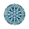 Moooi Carpets - Crystal Ice Carpet RounØ250cmd - blue/black