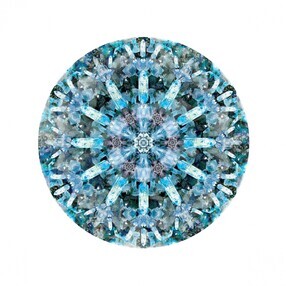Moooi Carpets - Crystal Ice Carpet Round