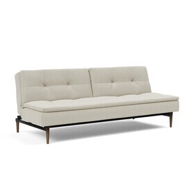 Innovation Living - Dublexo Styletto Sofa Bed Dark Wood 210x91cm