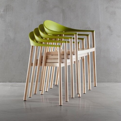 PLANK Monza モンツァチェア　黄緑／イエローグリーン PLANK Monza モンツァチェア 黄緑／イエローグリーン PLANK