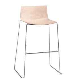 Arper - Catifa 46 0571 Barhocker Gestell hoch, Eiche