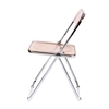 Castelli - Plia Folding Chair - smoke light pink