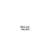 Fontana Arte - Volée LED Schreibtischleuchte - weiß/RAL 9016/matt/mit Touch-Dimmer/2700K/800lm/LxBxH 59x11x61cm