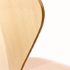 Fritz Hansen - Série 7 - Tabouret de bar 76cm - hêtre/piètement métal chromé/nature