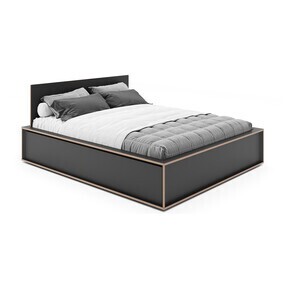 Müller Small Living - Spaze Doppelbett mit hohem Kopfteil 180x200cm