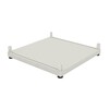 HAY - New Order - Shelf de angle plaque de fond - clair gris/34x34x2.3cm