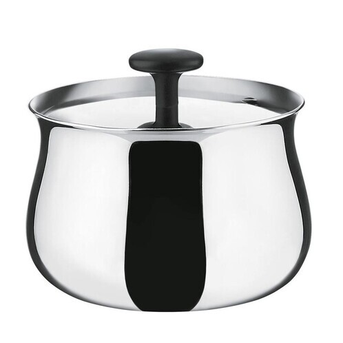 Alessi - Cha Zuckerdose - edelstahl/glänzend/H 7cm/Ø 8cm/21cl