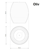 graypants - Oliv - Suspension  - dessin au trait
