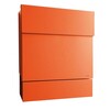 Radius - Letterman 5 - Boîte aux Lettres - orange/with newspaper shelf/H x B x T: 47.5 x 40 x 11.5cm