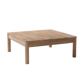 Fritz Hansen - Table basse de jardin Skagerak Tradition H 27cm