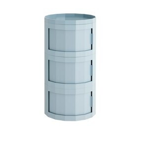 HAY - Facet container 30 met voeten en wielen