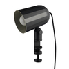 HAY - Noc Light LED Clip Spot Lamp - dark grey/10,2x14,1x25cm/warm white light colour