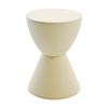 Kartell - Prince AHA Hocker - wachsweiß/Polypropylen