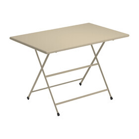 Emu - Table à manger de jardin pliable Arc en Ciel 110x70cm