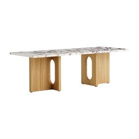 Audo - Androgyne Coffee Table Frame Wood 120x45cm