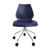 Kartell - Maui - Bureaustoel - marineblauw/met gasveer