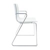 Arper - Catifa 46 0287 Armchair Uni Skids Chrome