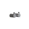 FROST - Nova² 6 Wall Hook Set of 2 - stainless steel/brushed/Ø x D: 1,6 x 2,7cm