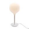 Artemide - Castore Table 25 - white/glass/H 55cm/Ø 25cm/with Touchtronic dimmer