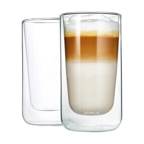 Blomus - Nero Thermo-Latte Macchiato Glas 2er Set